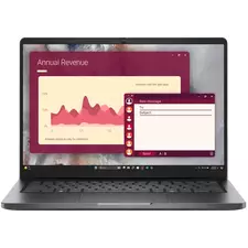 Ноутбук для бизнеса 14" DELL Pro 14 PC14250, Magnetite, Intel Core 5 120U, 16Гб/512Гб, Linux Ubuntu