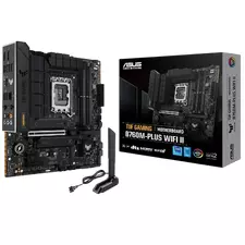 Placă de bază ASUS TUF GAMING B760M-PLUS II, LGA1700, Intel B760, Micro-ATX