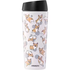 Cană termos Ardesto AR2645CR, 0,45L, Gri