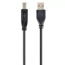 Adaptor USB Cablexpert CCP-USB2-AMBM-1M, USB Type-A/USB Type-B, 1m, Negru