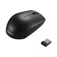 Беcпроводная мышь Lenovo 300 Compact, Чёрный