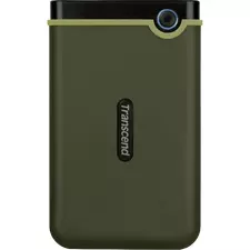 HDD portabil extern Transcend StoreJet 25M3G,1 TB, Military Green (TS1TSJ25M3G)