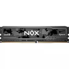 .32GB DDR5- 5600MHz    Apacer NOX (AH5U32G56C522MBAA-1), CL40-40-40, 1.25V, Intel XMP 3.0, w/HeatSre