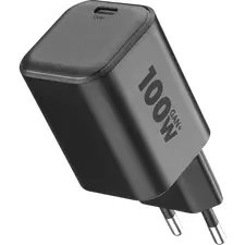 Wall Charger GAN Cellularline, 1 Port PD USB-C, 100W, Black