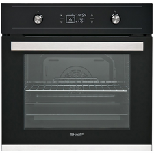 Электрический духовой шкаф Sharp K60V19BQMEU, Чёрный