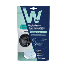 Igienizant pentru mașina de spălat și tablete anti-miros Whirlpool Wpro