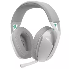 Căști gaming Logitech G321 Lightspeed, Fără fir, Alb