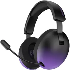Căști gaming HATOR Hellyberry HH30 Pro, Fără fir, Negru  | Violet