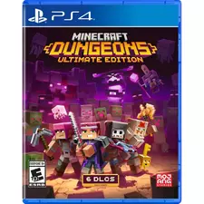 ActiVision Minecraft: Dungeons - Ultimate Edition, Acțiune și aventură, PlayStation 4, Disc