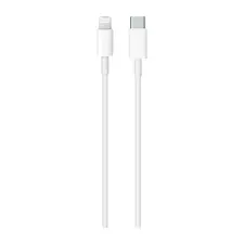 Cablu încărcare și sincronizare Apple MM0A3ZM/A, USB Type-C/Lightning, 1m, Alb