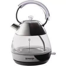 Fierbător electric Gorenje K17GPD, Oțel inoxidabil