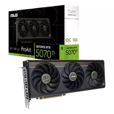 Placă Video ASUS PROART-RTX5070TI-O16G, 16GB GDDR7 256bit