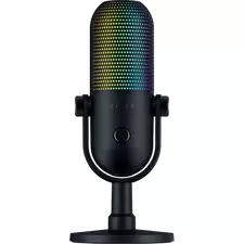 Microfon Gaming Razer Seiren V3 Chroma, Cu fir, Negru