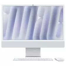 Computer All-in-One Apple iMac A3137 Nano-texture glass, 24", M4 with 10-core CPU and 10-core GPU, 32GB/1024GB, macOS Sequoia, Argintiu