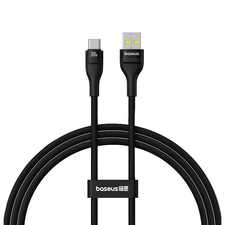 Baseus Cable 2 in 1 Type-C 100W 1m, Flash 2 Series, Cluster Black