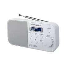 Radio portabil MUSE M-109 DBW, Alb