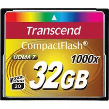Карта памяти Transcend CompactFlash 1000, 32Гб (TS32GCF1000)