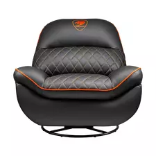Scaun Gaming Cougar Overlord, PU Piele, Negru | Portocaliu