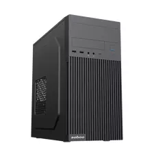 Carcasă PC Sohoo 6521BK, Micro-ATX, ATX, Negru