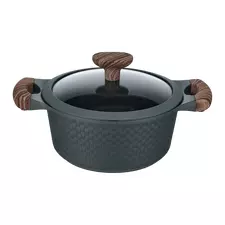 Cratiță RESTO 93901, 2,4L, 20cm, Negru