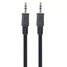Cablu audio Cablexpert CCA-404-5M, 3.5mm 3-pin (M) - 3.5mm 3-pin (M), 5m, Negru