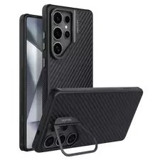 Husă Nillkin CarboProp Magnetic pentru Samsung Galaxy S25 Ultra, Negru