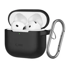 Husă pentru Airpods Tech Protect Hook, Negru
