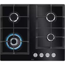 Plită pe gaz AEG HKB64420NB, Negru