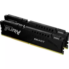 Memorie RAM Kingston FURY Beast, DDR5 SDRAM, 6400 MHz, 32GB, KF564C32BBEK2-32