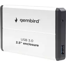 Carcasă externă Gembird EE2-U3S-2-S, Argintiu (EE2-U3S-2-S)