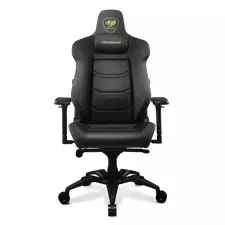 Scaun Gaming Cougar ARMOR EVO, PVC Piele, Negru/Auriu