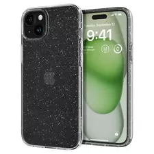 Husă Spigen iPhone 15 Plus Liquid Crystal, Cristal cu sclipici