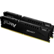 Memorie RAM Kingston FURY Beast, DDR5 SDRAM, 5600 MHz, 128GB, KF556C36BBEK2-128