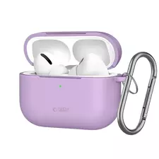 Husă pentru Airpods Tech Protect Hook Apple Airpods Pro 3, Lavandă