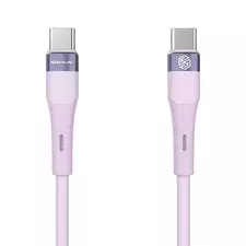 Cablu de încărcare Nillkin Type-C to Type-C Cable, Flowspeed, USB Type-C/USB Type-C, 1,2m, Violet