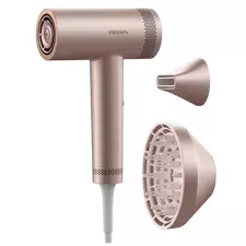 Uscător de păr Philips BHD837/10, 1400W, Roz