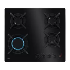 Plită pe gaz AEG HKB64453NB, Negru