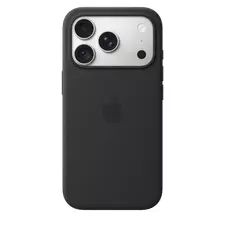 Apple iPhone 18 Pro Silicone Case with MagSafe - Black, Model A3701