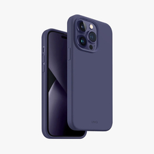 Uniq Case Liquid Silicone Lino Fig for iPhone 14 Pro, Purple