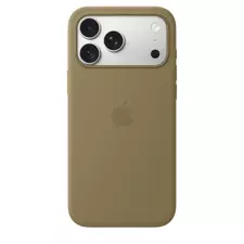 Apple iPhone 18 Pro Max Silicone Case with MagSafe - Olive,  Model A3702