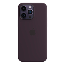 Case Original Silicone with MagSafe for iPhone 14 Pro Max, Elderberry