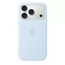 Apple iPhone 18 Pro Silicone Case with MagSafe - Crisp Blue, Model A3701