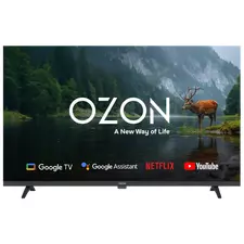 32" LED SMART TV OZON H32S6000R, 1366x768 HD, Android TV, Negru