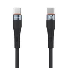 Cablu de încărcare Nillkin Type-C to Type-C Cable, Flowspeed, USB Type-C/USB Type-C, 1,2m, Negru