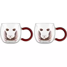 Glass cups Ardesto 280ml 2pcs, AR2628BC