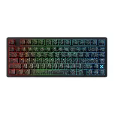 Tastatură MCHOSE Jet 75, Cu fir, Black Topographic
