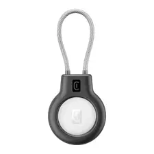 Husă pentru Airtag Cellularline Safe Grip, Negru