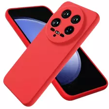Husă Xcover Xiaomi 14 Ultra - Liquid Silicone, Roșu