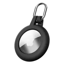 Husă pentru Airtag Cellularline AIRTAGSOFTSHELLK, Negru