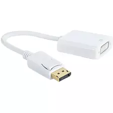 Adaptor Video Cablexpert A-DPM-DVIF-002-W, DisplayPort (M) - DVI-I (F), 0,1m, Alb
